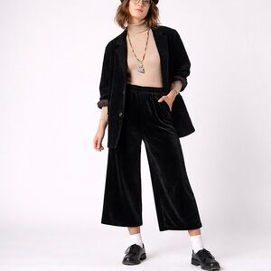 2/$20 Vintage 90s Coldwater Creek Velvet Trousers